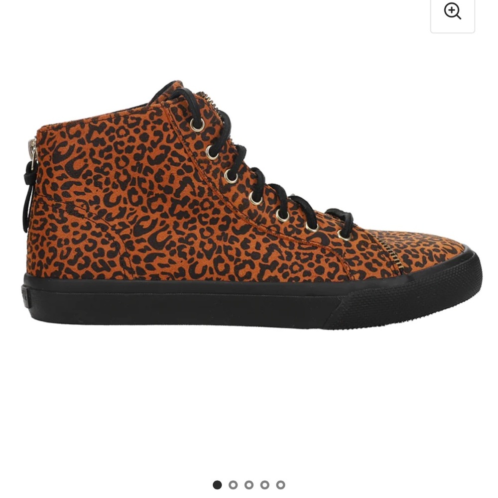 NWT Rebecca Minkoff x Sperry Leopard High Top Sneaker 6.5